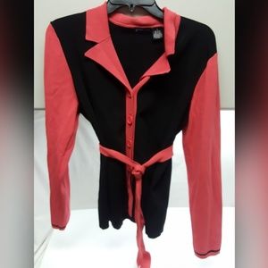 Yarn & Stitch Sweater with belt